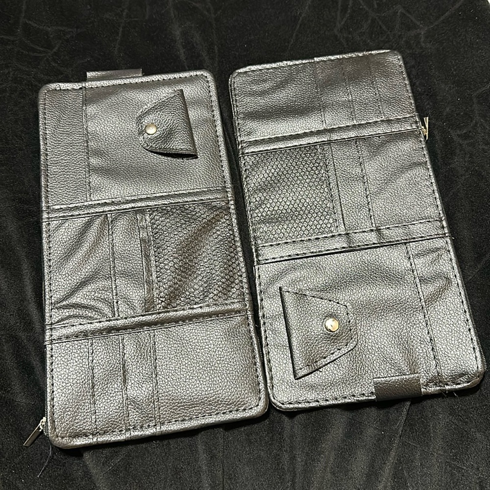 Black Car Visor Organizers